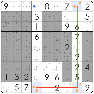 y wing sudoku